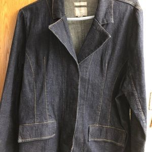 Denim blazer